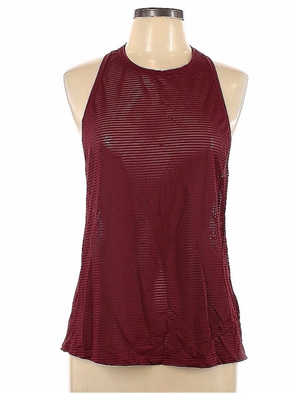 lululemon athletica Burgundy Strappy Tank Top